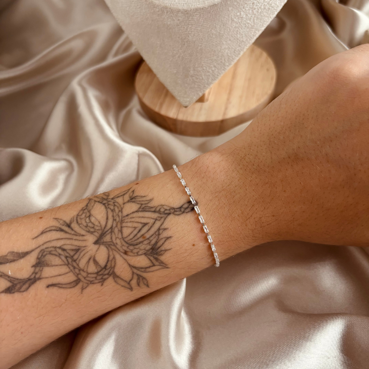 Pulseira baguetes delicada