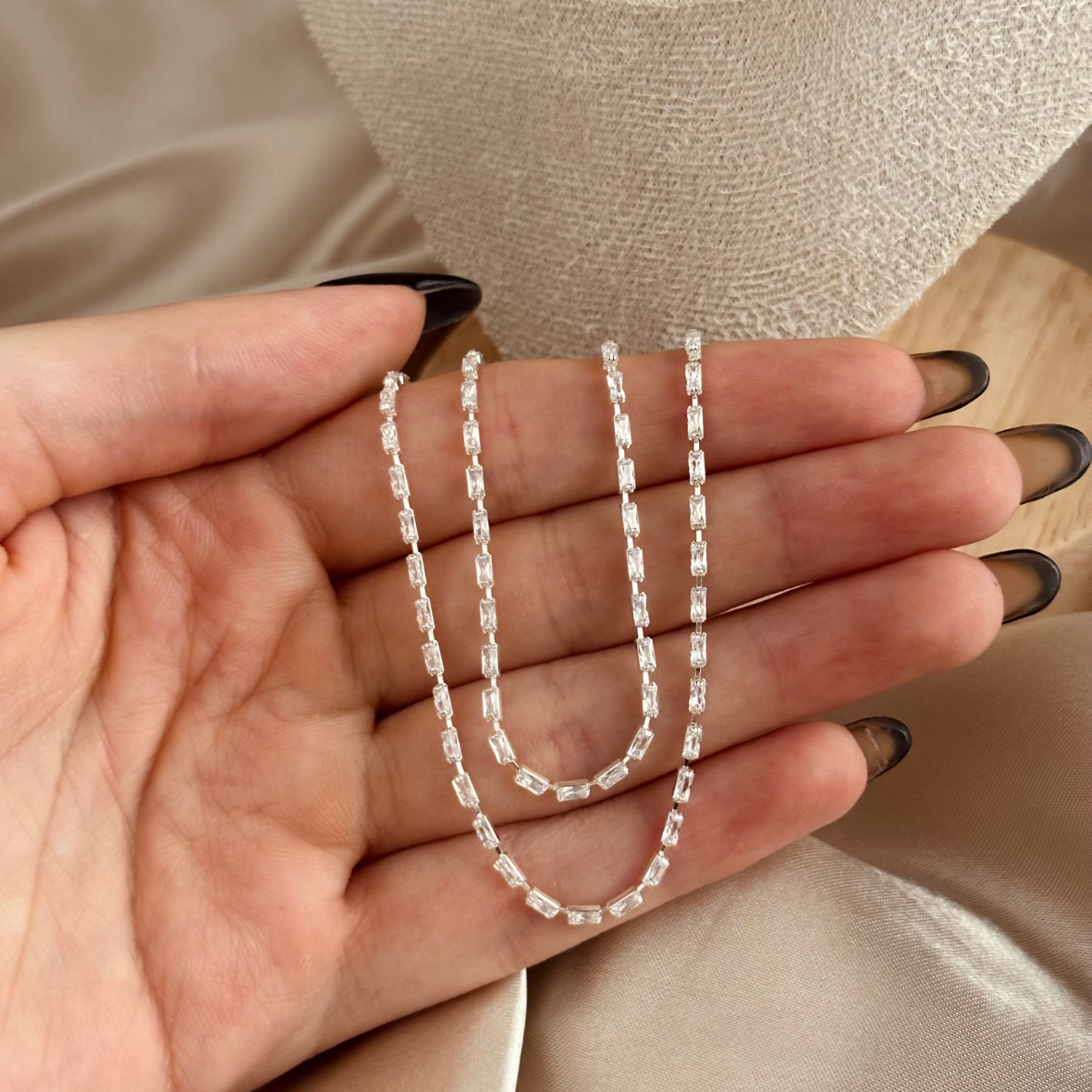 Conjunto rivieras baguetes