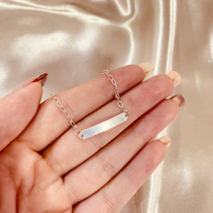 Pulseira plaquinha