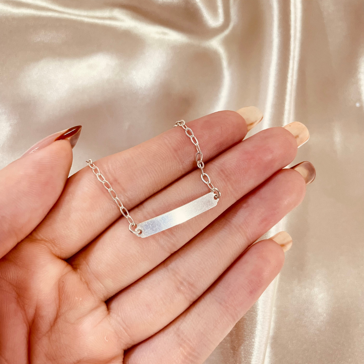 Pulseira plaquinha
