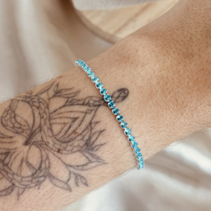 Pulseira riviera azul