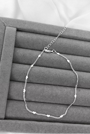 Pulseira mini corações
